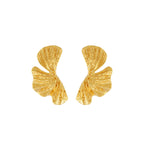 Eylia Courage Buede Statement-Øreringe i 18K Guld