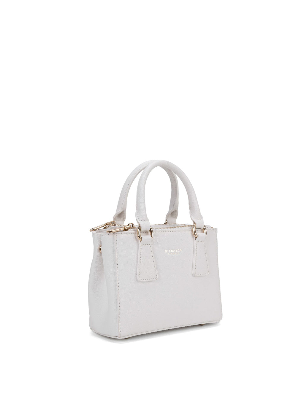 Eylia Elegant hvid taske i vegansk læder