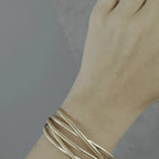 Tara Wrap It Bracelet Gold Plating-1