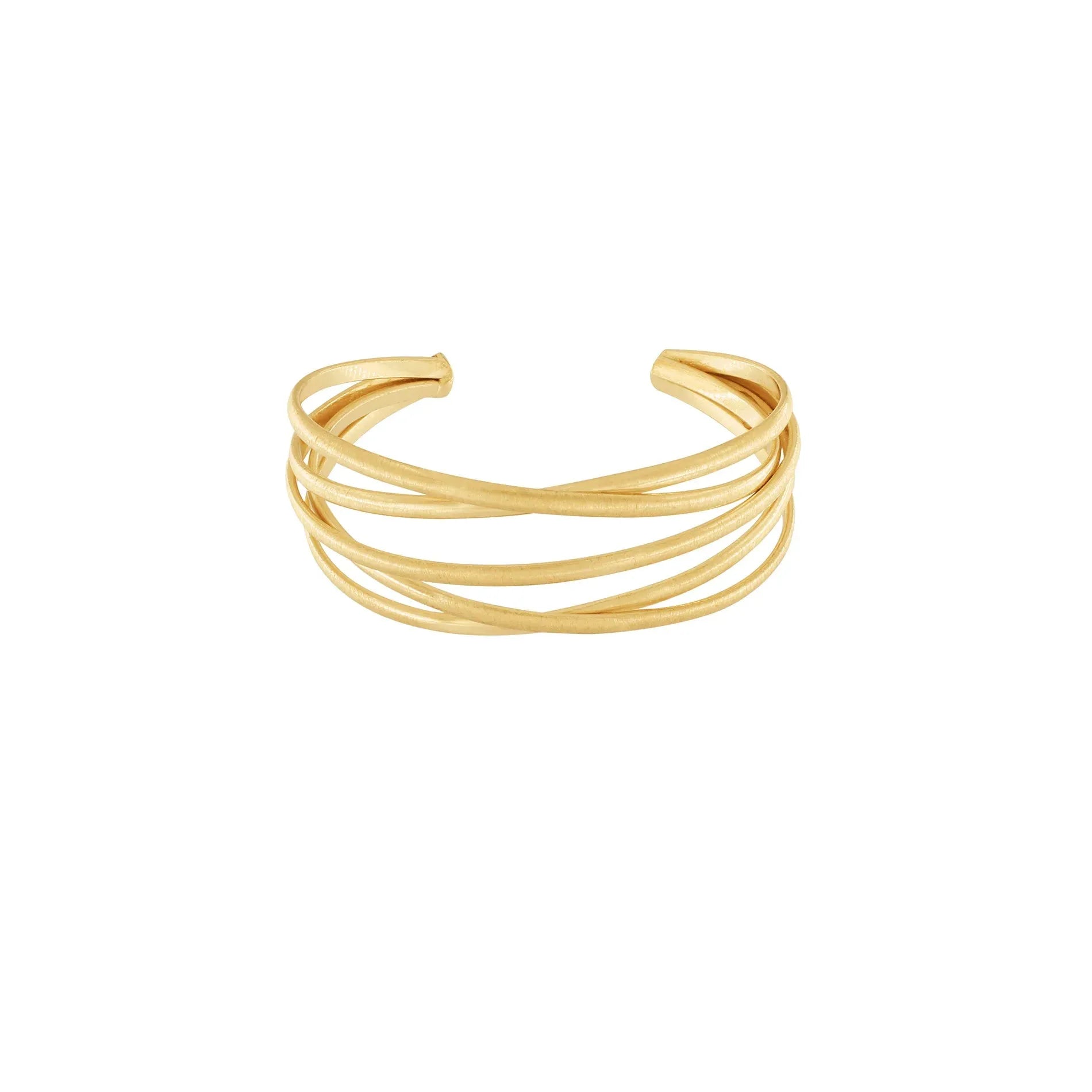 Tara Wrap It Bracelet Gold Plating-0