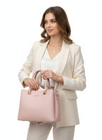 Eylia Elegant Lyserød Håndtaske – Italiensk design