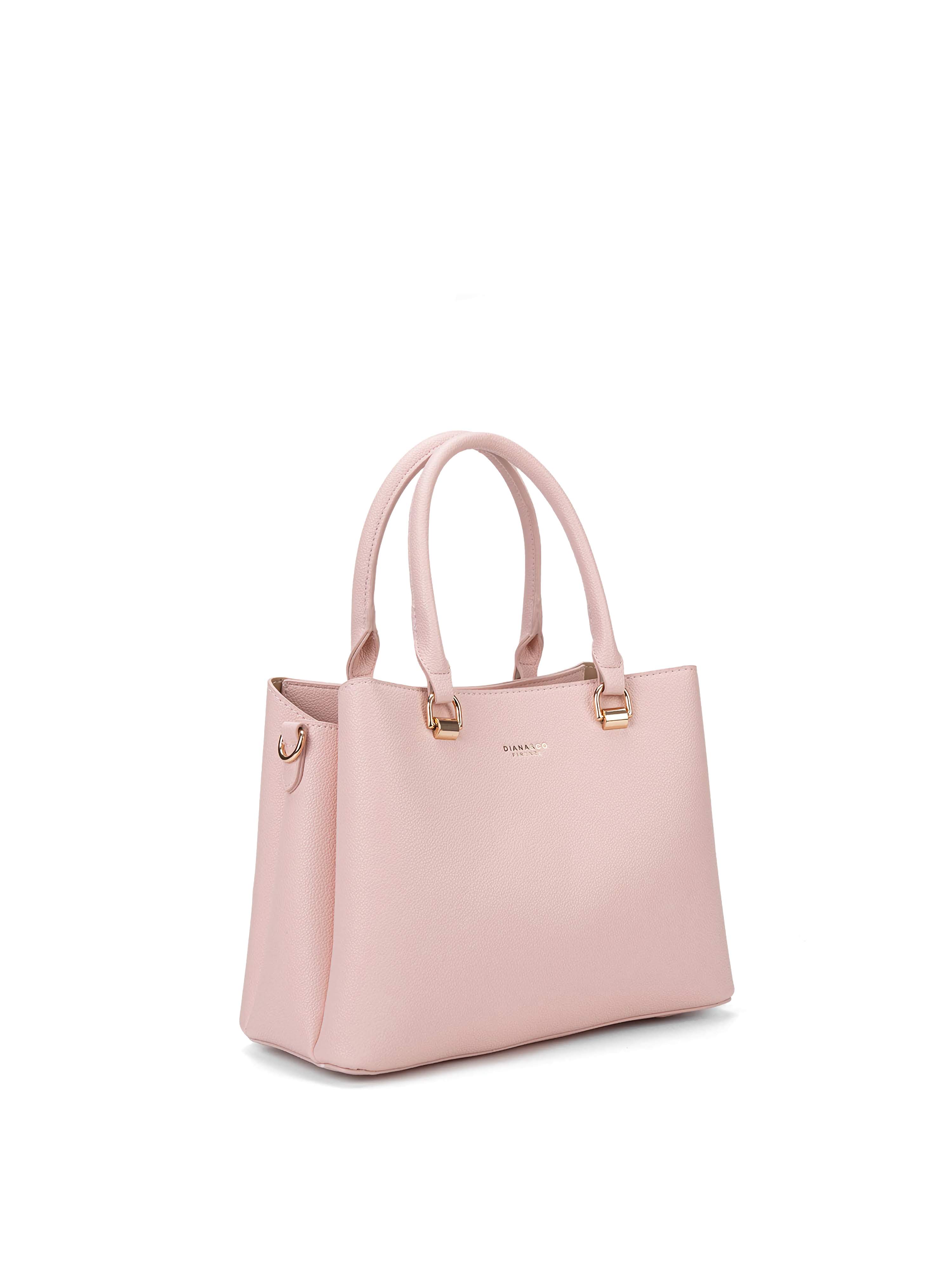 Eylia Elegant Lyserød Håndtaske – Italiensk design